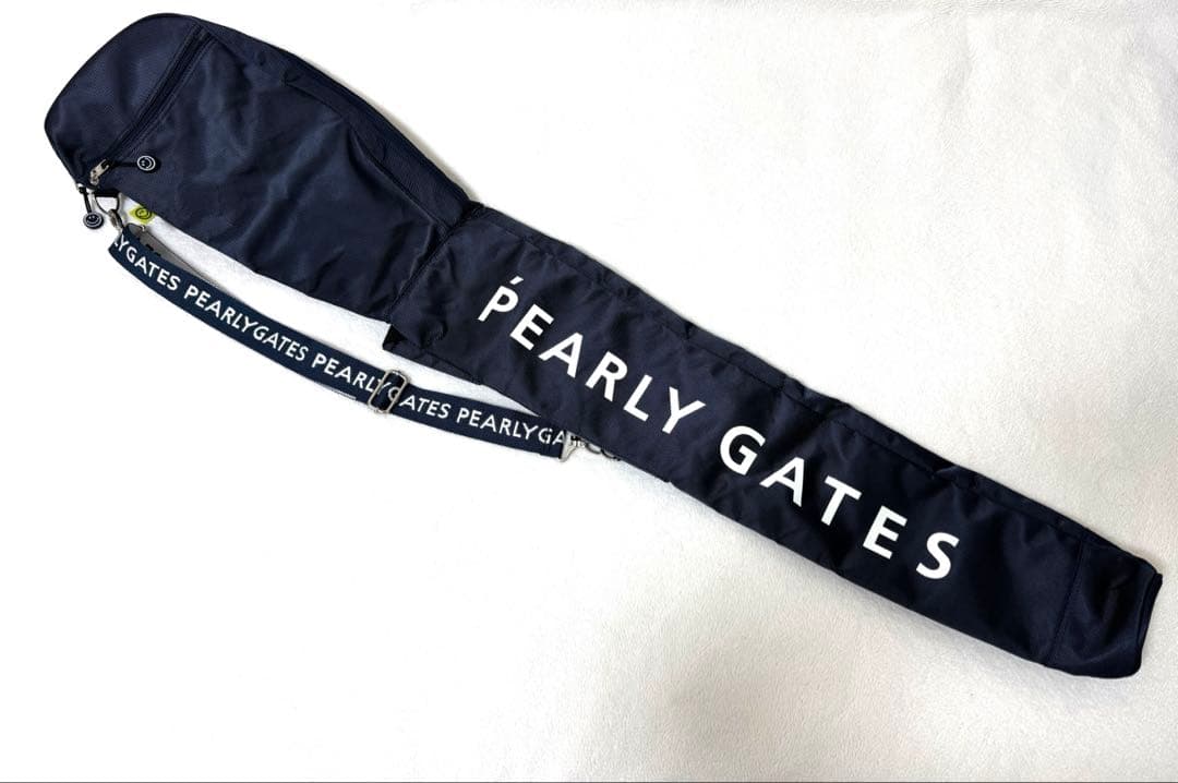 パーリーゲイツクラブケース ネイビー ショルダーベルト付PEARLYGATES