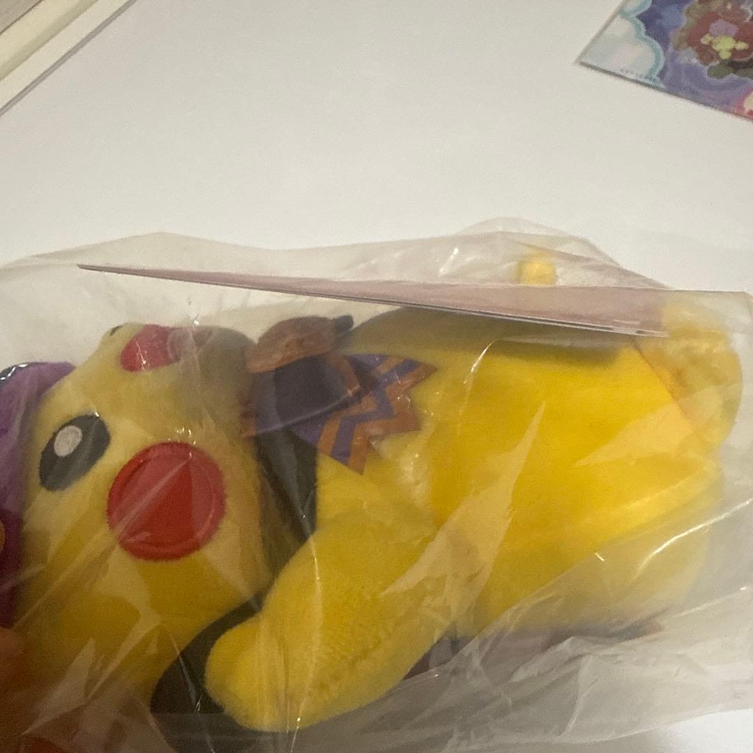 ハロウィン　トリックオアトリック　ピカチュウ　ぬいぐるみ