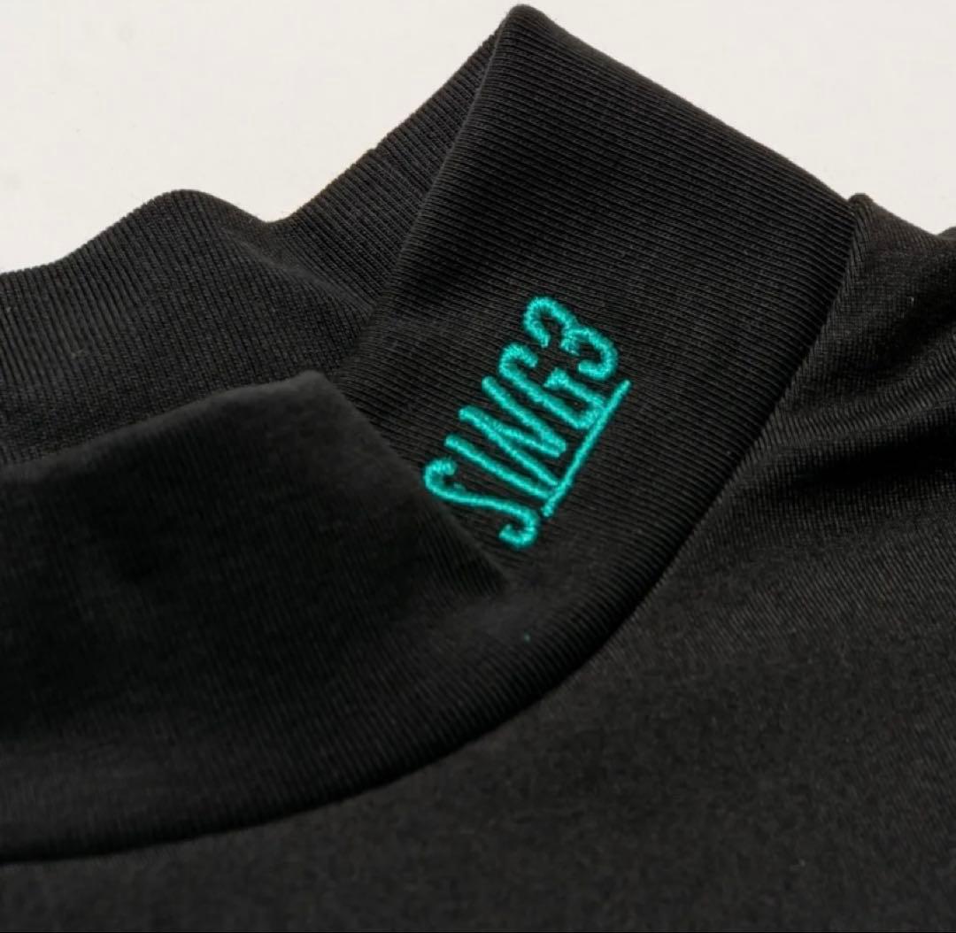 新品THE SWINGGGR RELAX MOCK NECK TEE