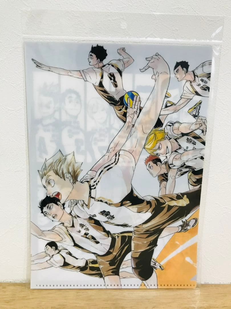 ハイキュー 中国 上海 ジャンプショップ 限定 クリアファイル 6種類セット