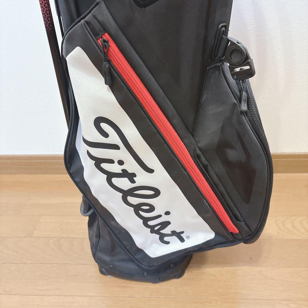 K407 Titleist スタンドキャディバッグ フード、ベルトなし