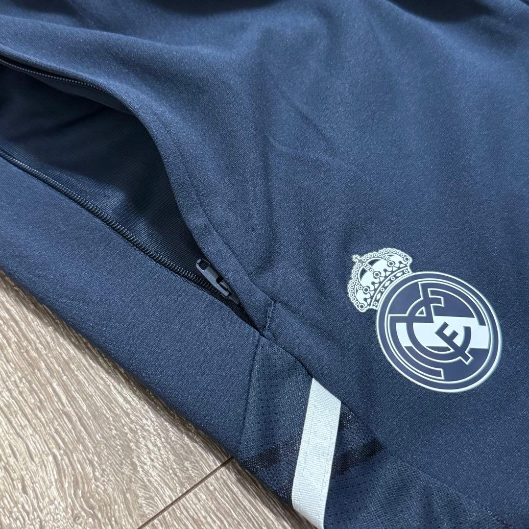 新品特価 adidas レアル・マドリード サッカー トレーニングパンツ L