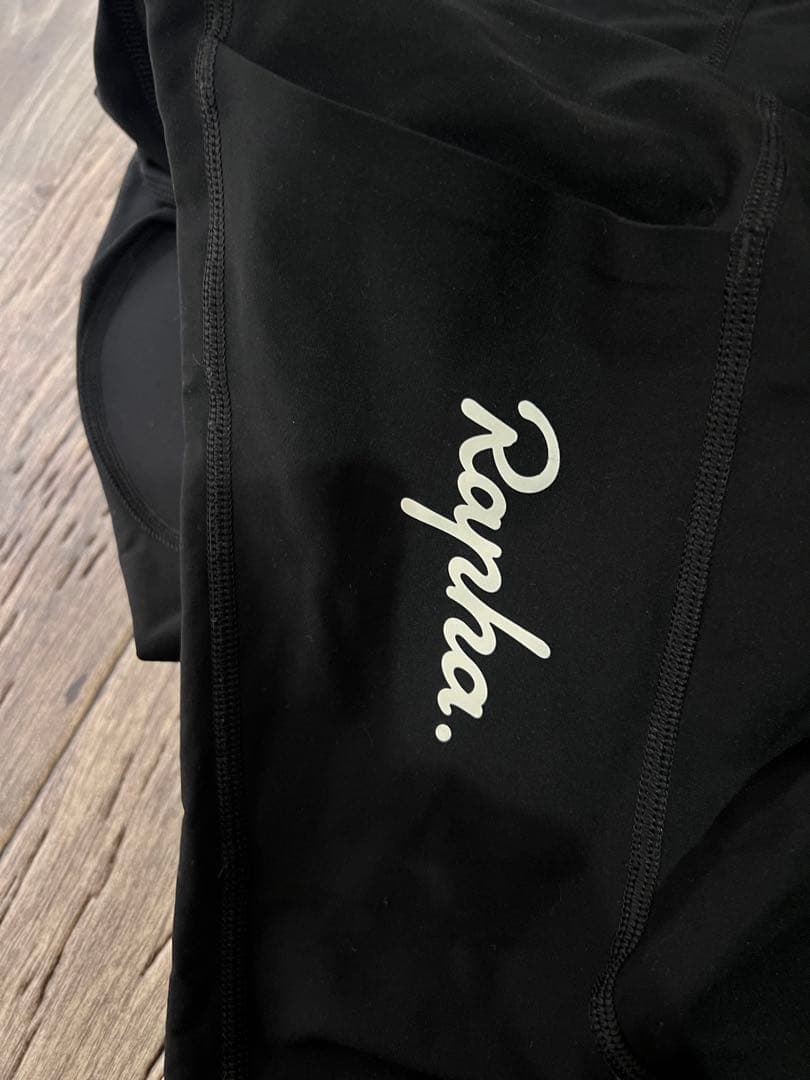 Rapha 黒ウィメンズ　3/4 racer pants タイツ ロードバイク