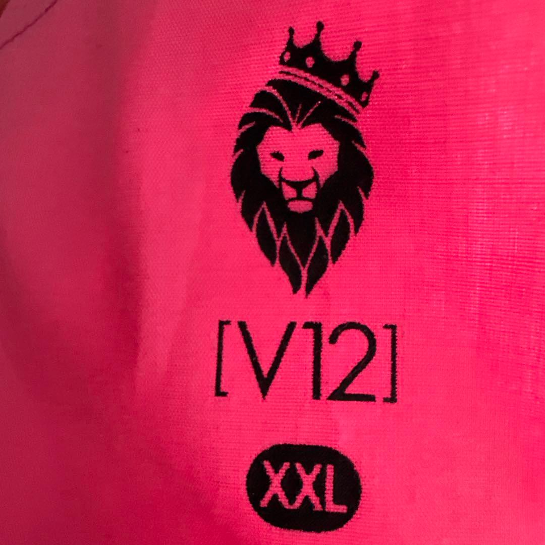 V12 ナイロンストレッチ　ピンクショートパンツ　XXL 値下げ可