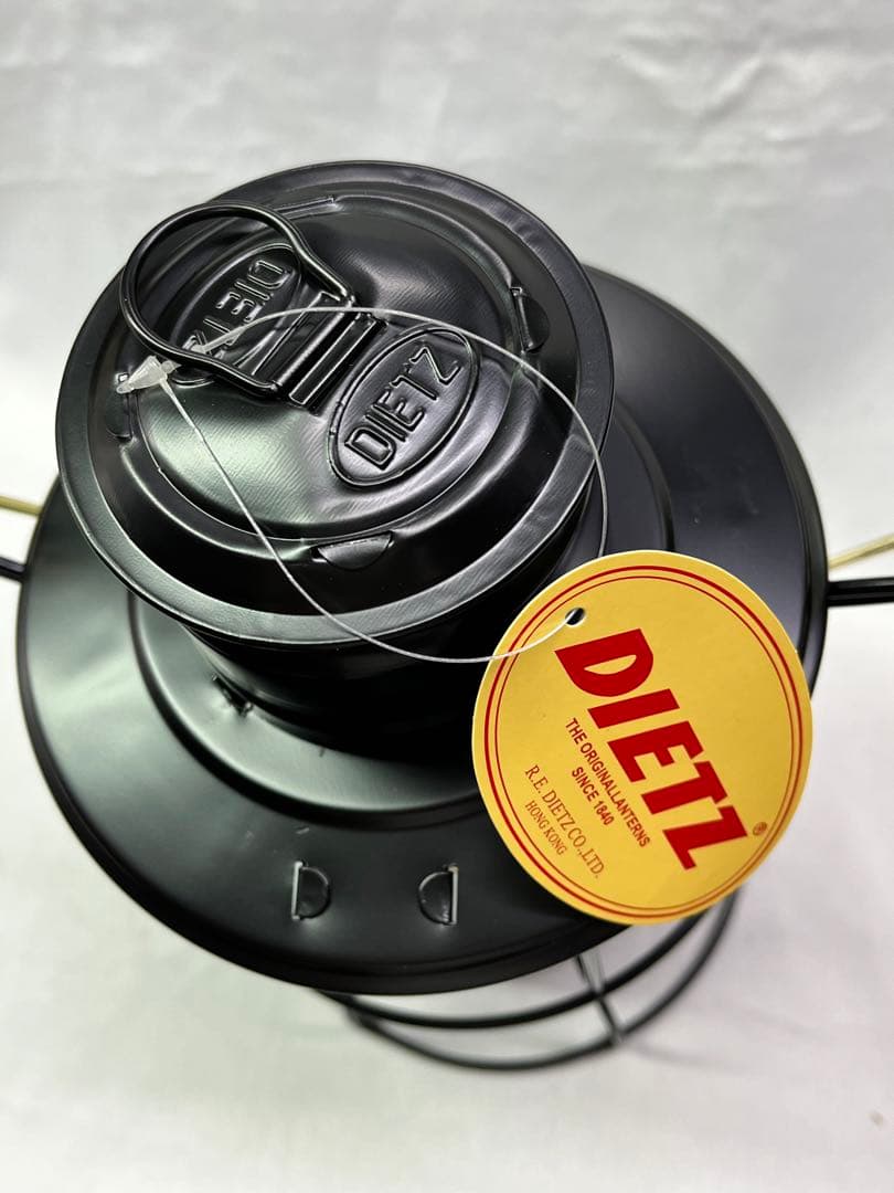 新品 DIETZ デイツ ウォッチマン レイルロードランタン ブラック✖️ゴールド
