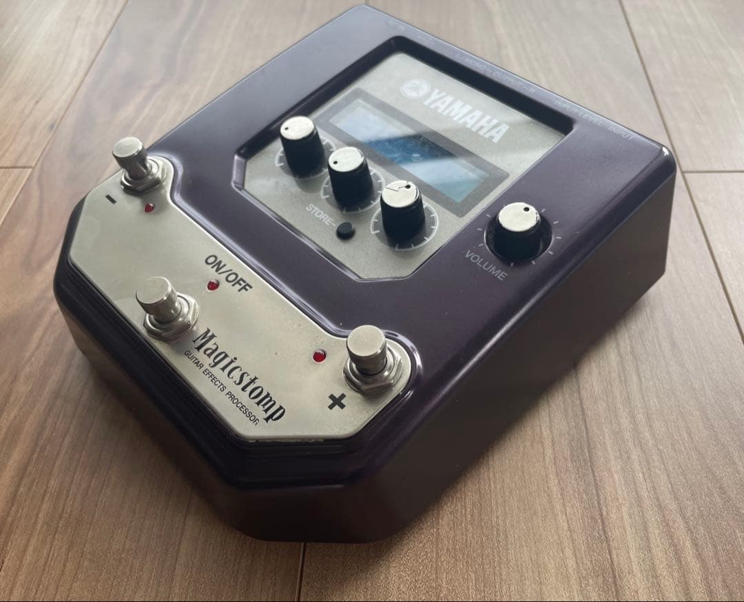 アコギエフェクターYAMAHA Magicstomp パッチ書換え日本未発売品
