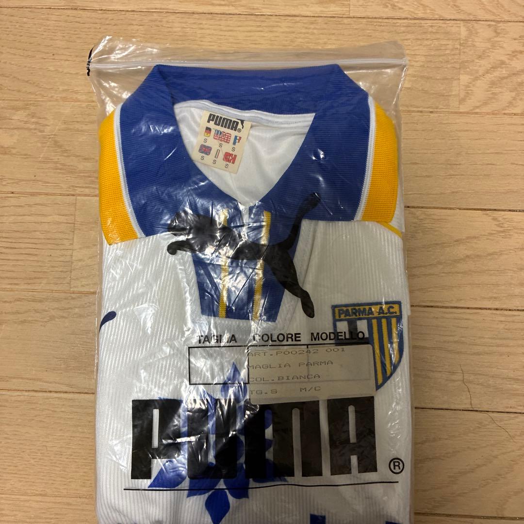 ★未使用★タグ付き★レトロサッカーユニフォーム　PUMA 97ー98 パルマ
