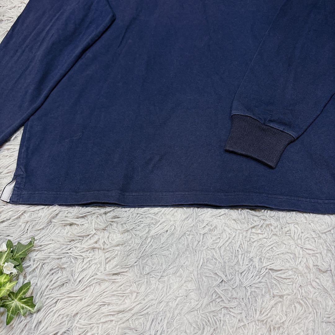 canterbury カンタベリー　ロゴ刺繍　長袖　ポロシャツ　メンズ　トップス