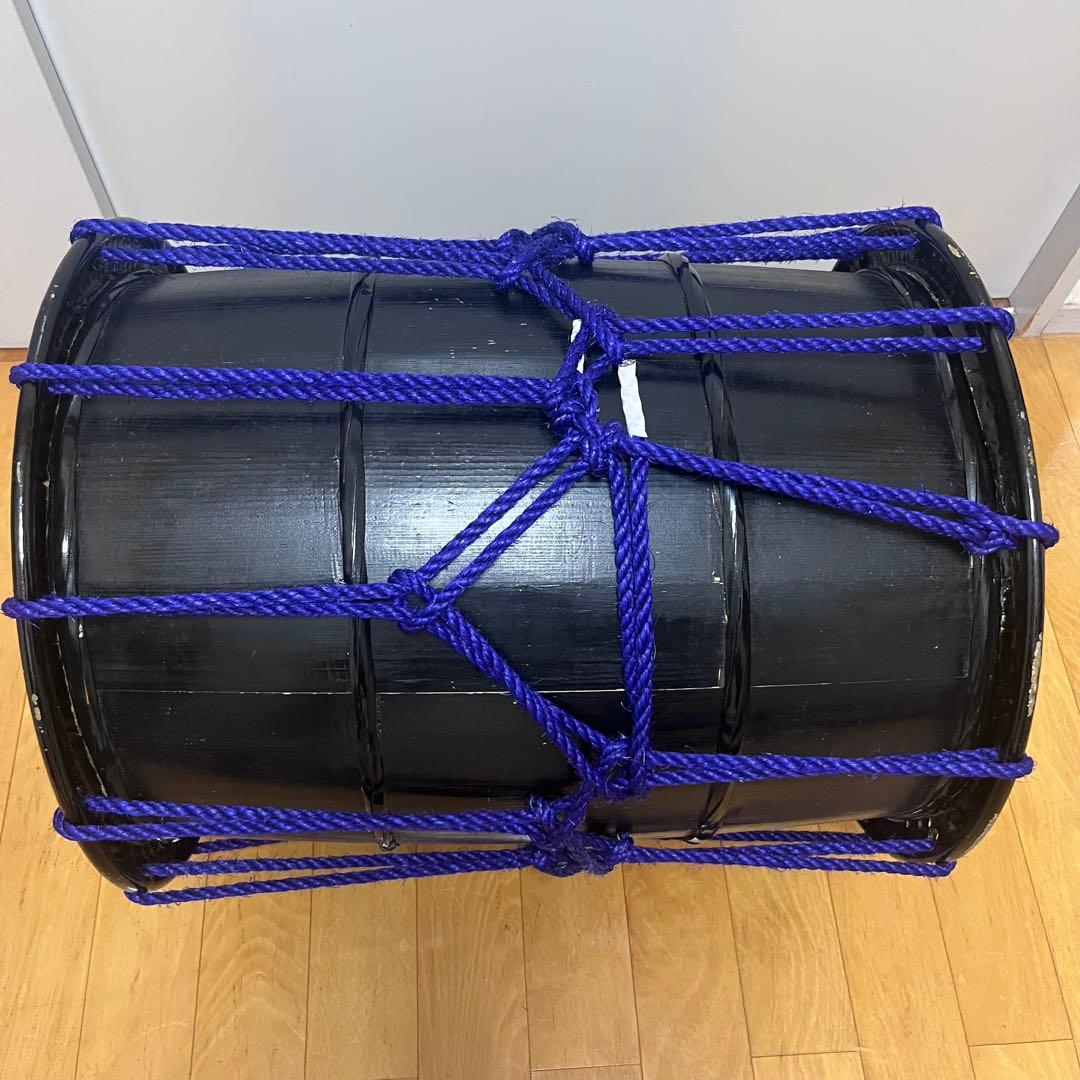 1尺6寸　桶胴太鼓　担ぎ桶　馬皮