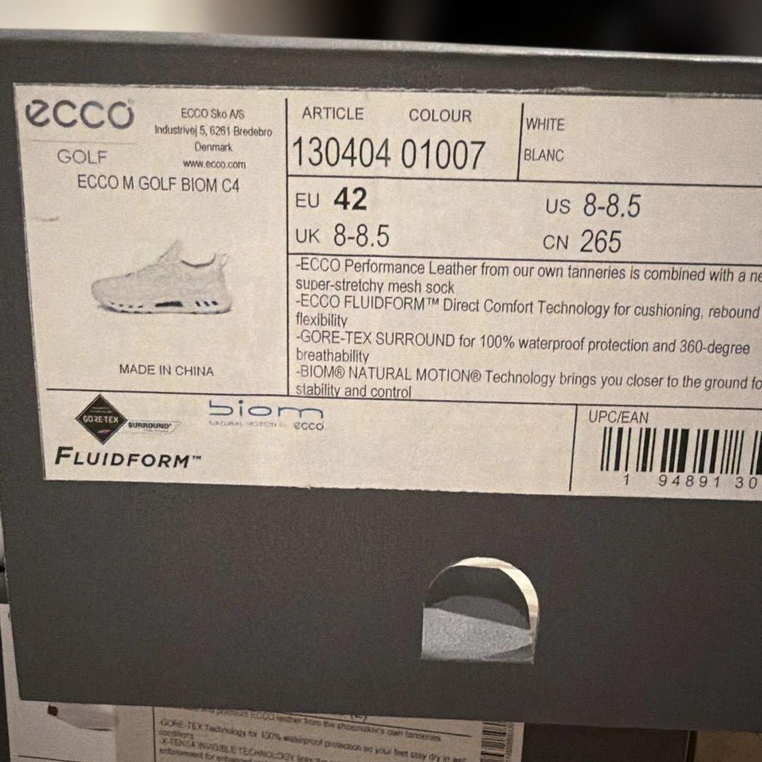 シューズ(男性用) ECCO MEN'S GOLF BIOM C4 GOLF SHOE