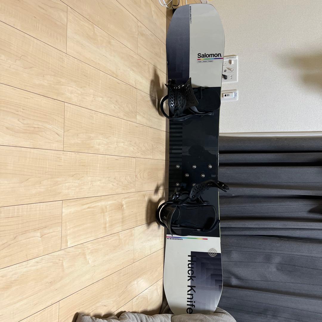Salomon Huck Knife スノーボード158cm ビンディングセット