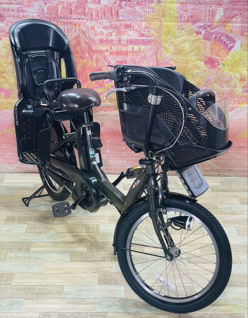 ZK3695 電動自転車 ヤマハ パスキス 子供乗せ 20インチ 送料無料