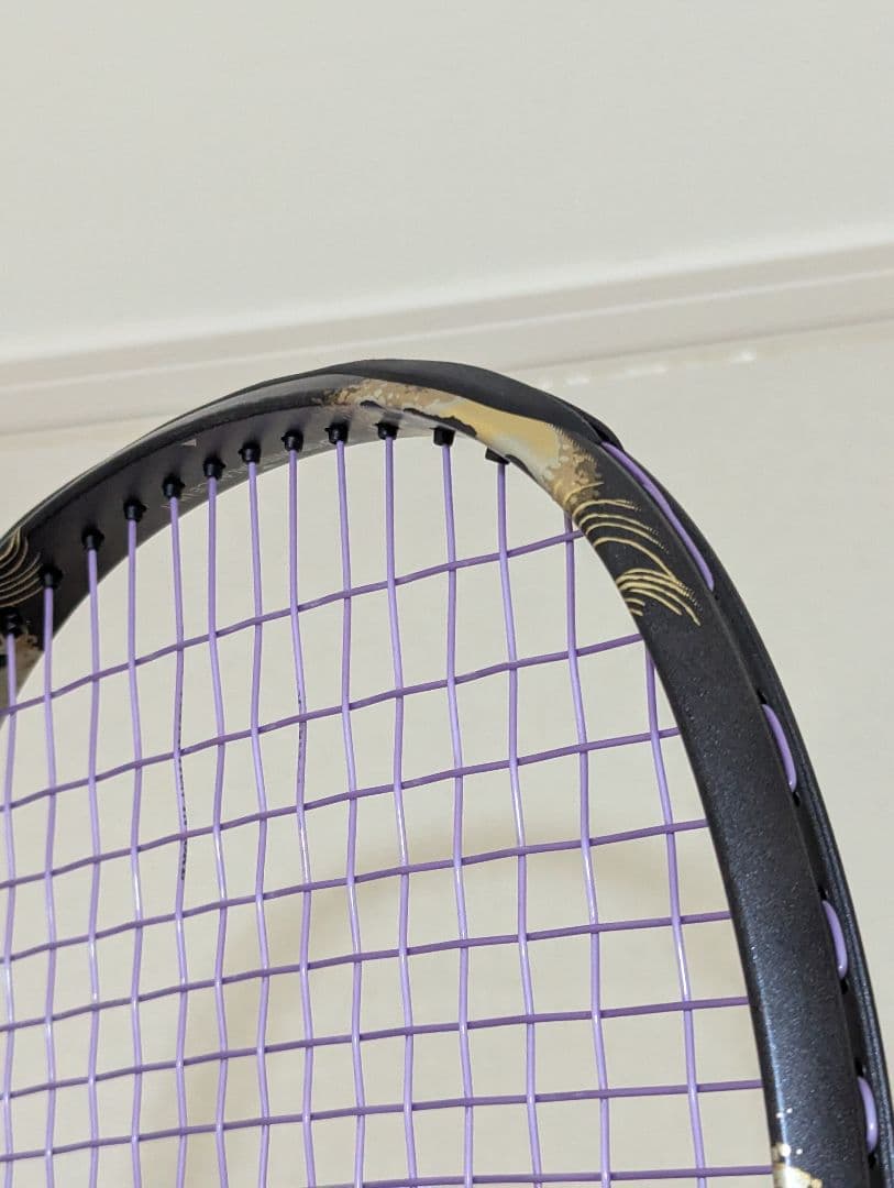 うなぎいぬ様YONEX　ジオブレイク80V ゴールドパープル