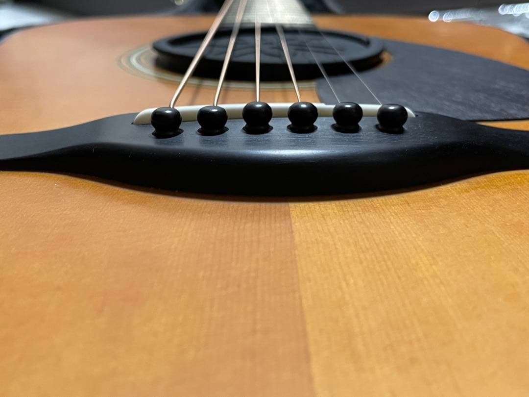 YAMAHA FGX5 red label series 純正ハードケース付き