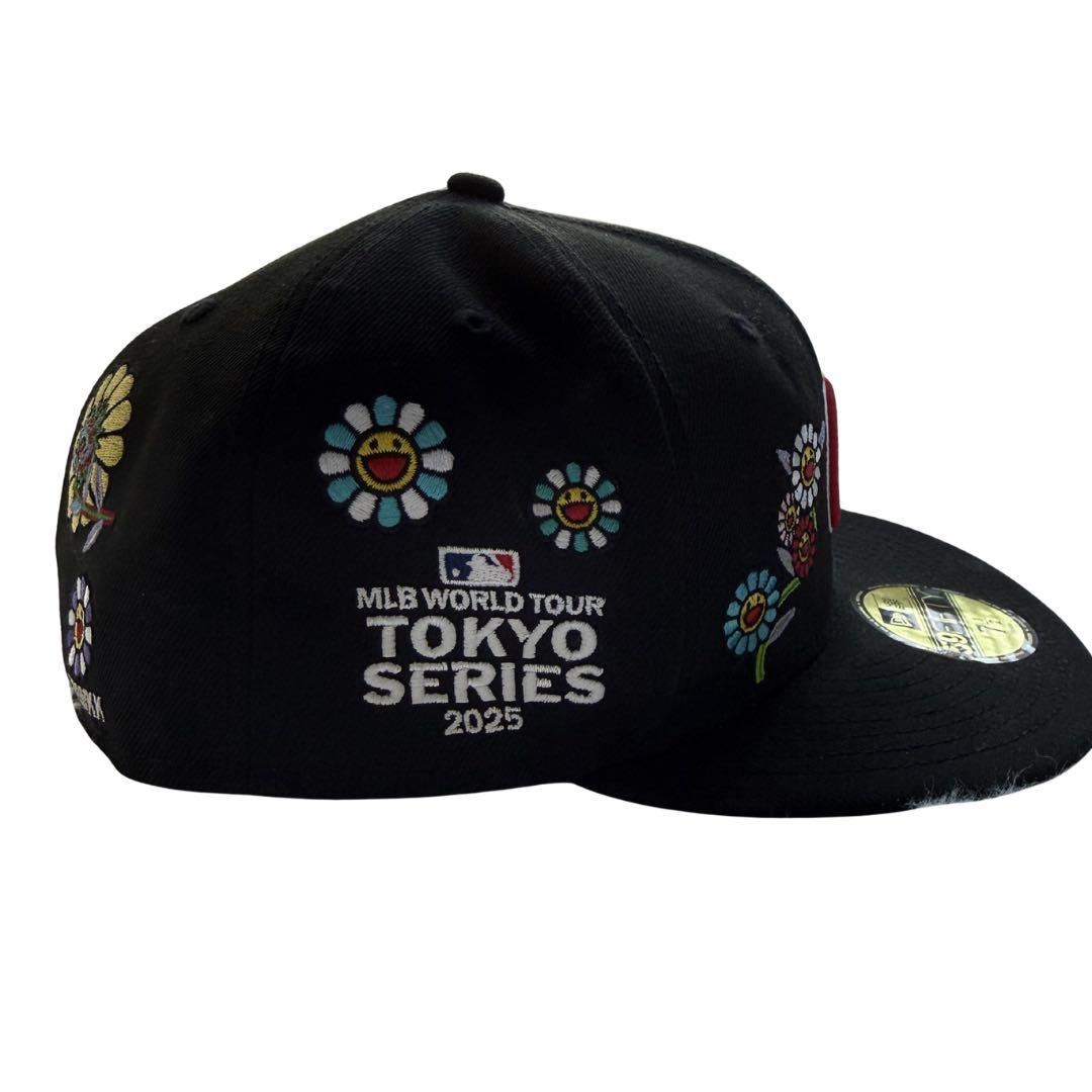 村上隆 x カブス new era 59 fifty キャップ 7 1/2黒