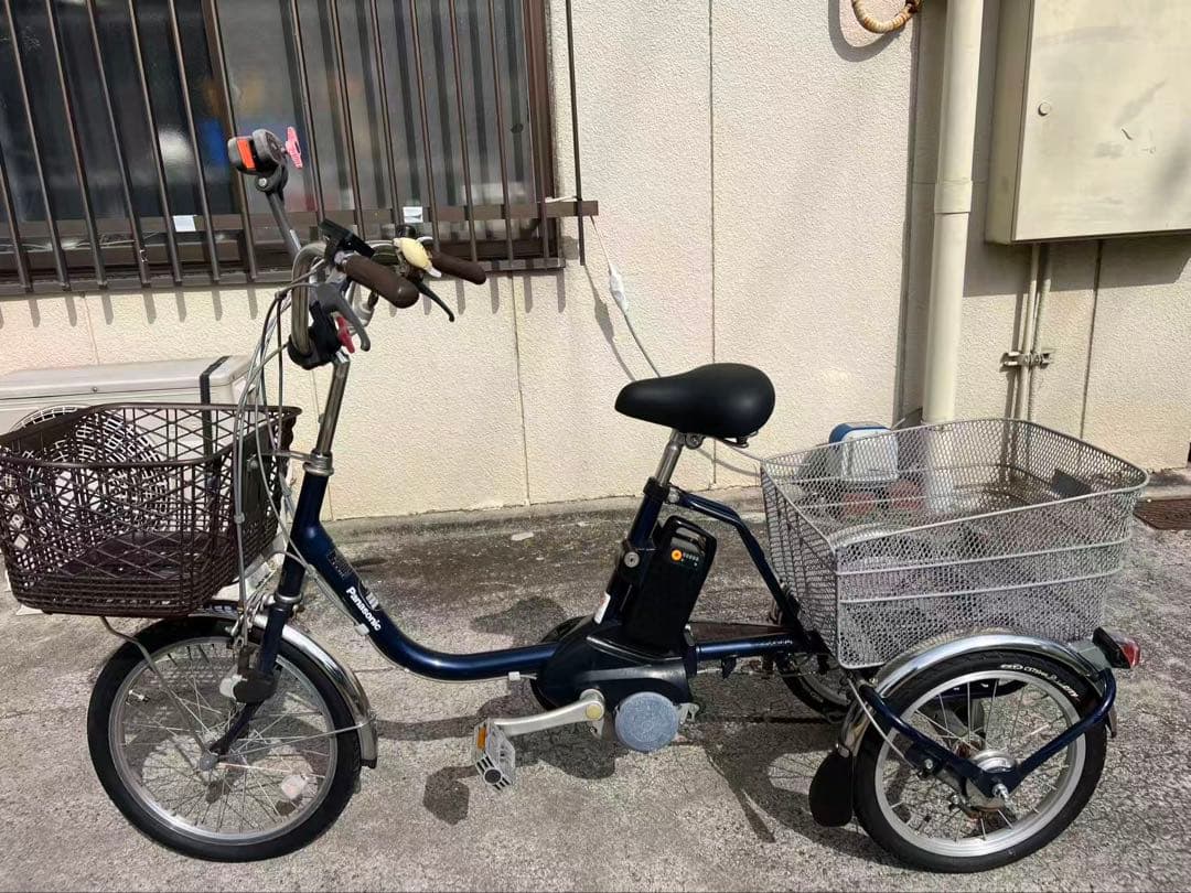 522パナソニック電動三輪車　スイング式