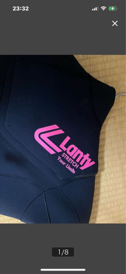 ランテイハーフウエットスーツ 半袖ショートウェットスーツ Mサイズぐらい