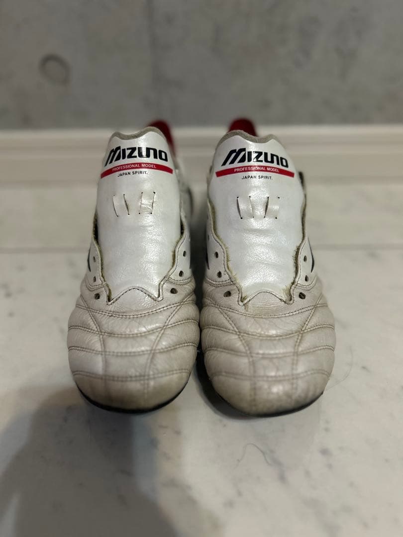 Mizuno モレリア サッカーシューズ スパイク ホワイト/レッド