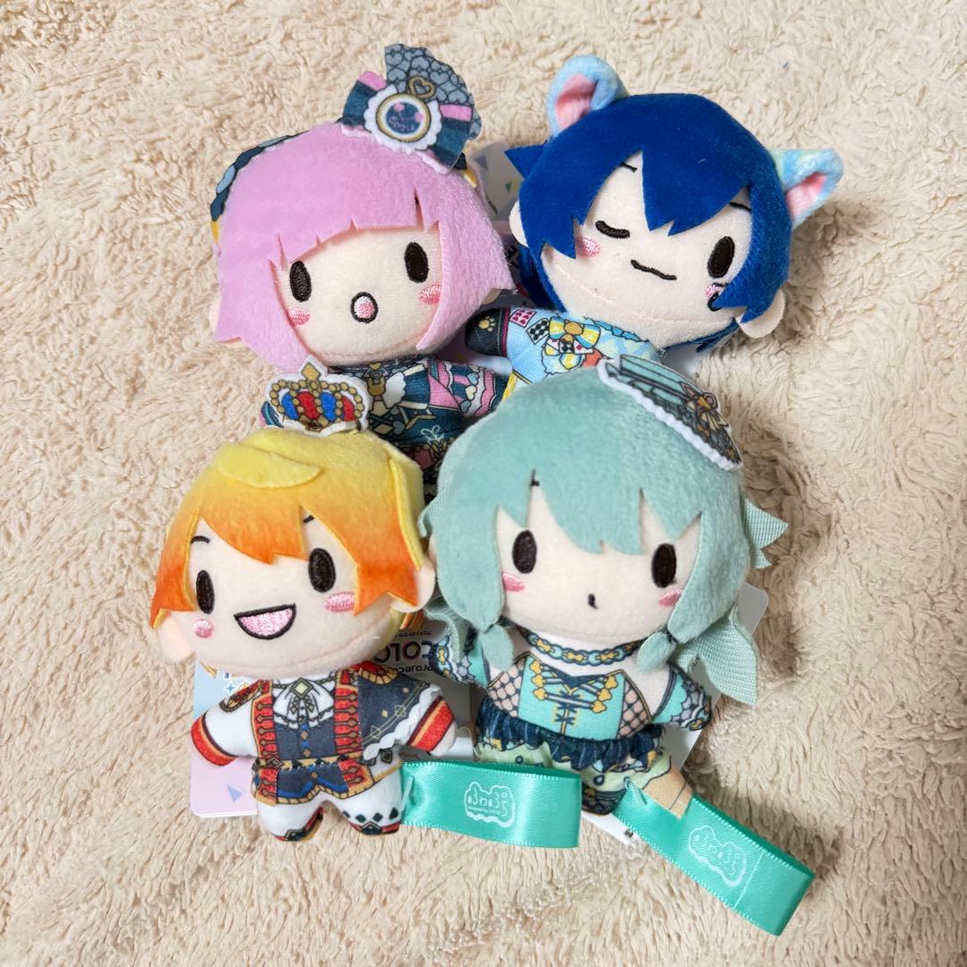 プロセカ　ふわぷち ぬいぐるみ　ワンダショ　マスコット ショウタイム