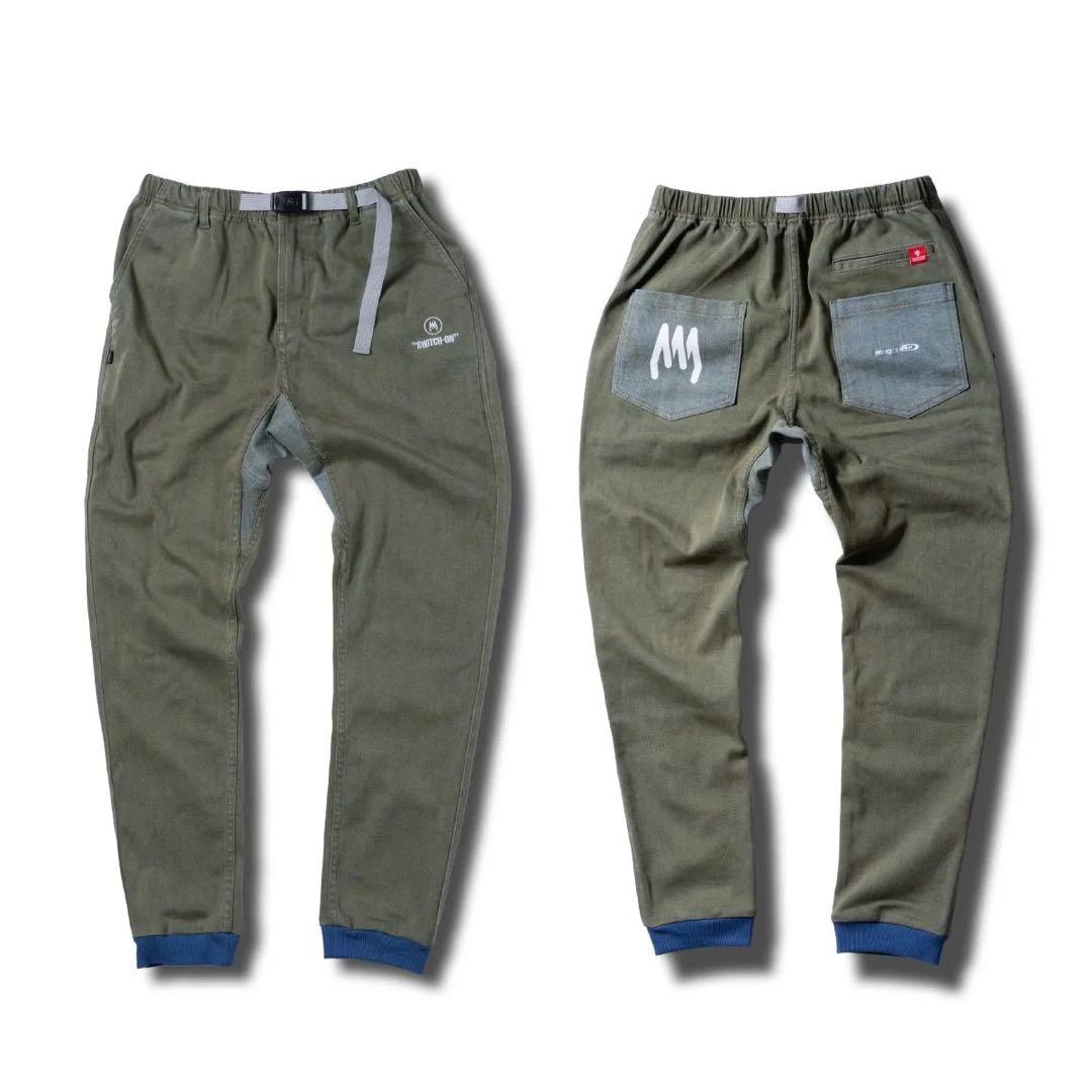 EZ stretch denim pants スイッチオン　OSP Mサイズ