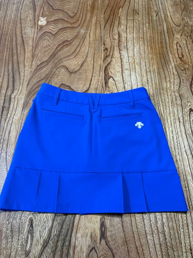 DESCENTE レディース ゴルフスカート 青