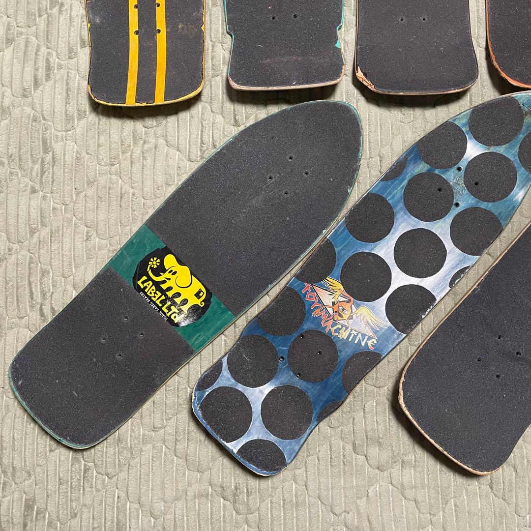 廃デッキ　希少　オールドシェイプ　スケボーデッキ　DIY まとめ売り　7枚