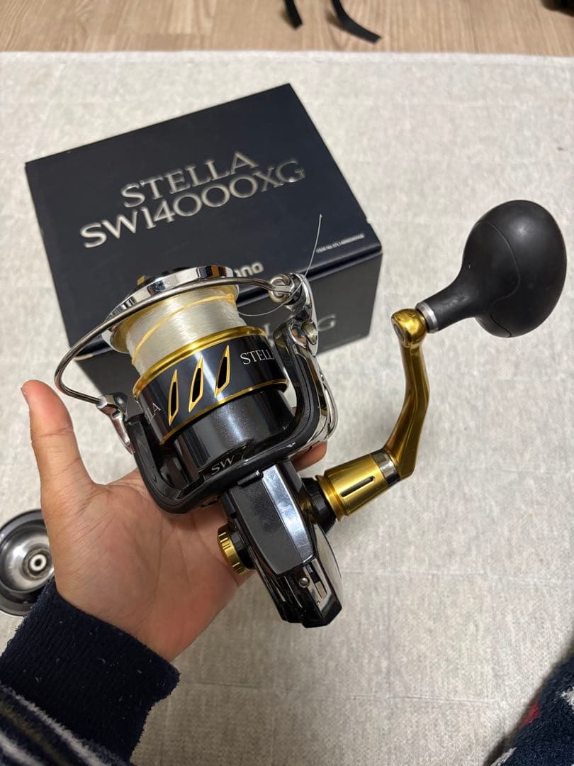 シマノ　13ステラ　sw14000XG スピニングリール　夢屋　14000