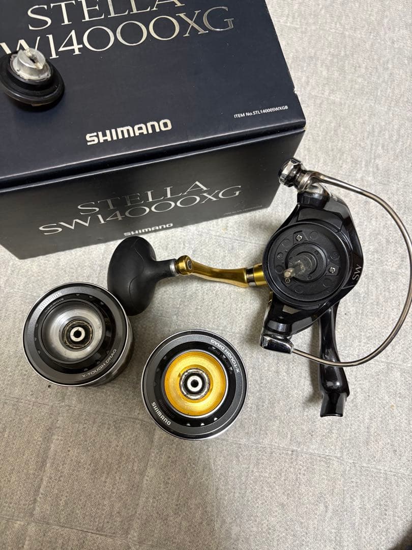 シマノ　13ステラ　sw14000XG スピニングリール　夢屋　14000