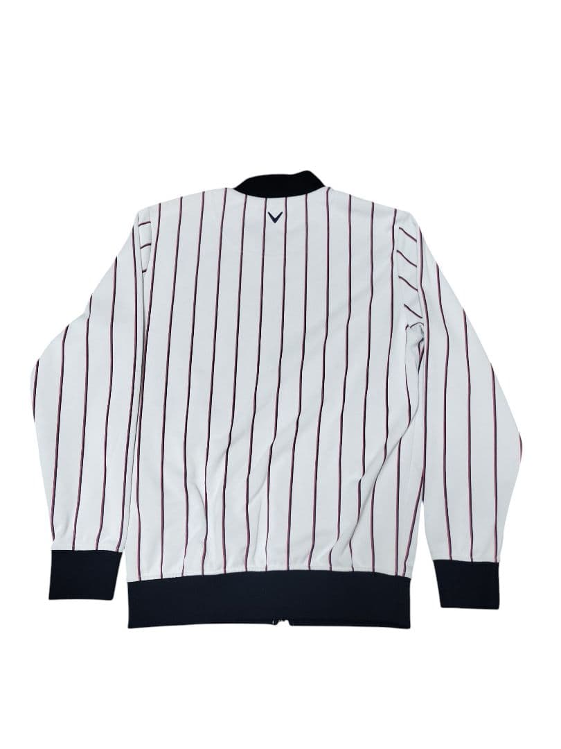 Callaway×ROUND and ROUNDELピンストライプ ブルゾン美品
