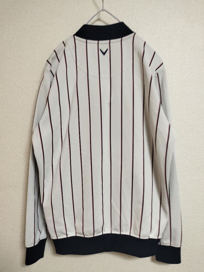 Callaway×ROUND and ROUNDELピンストライプ ブルゾン美品