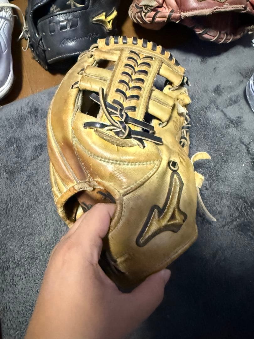 Mizuno 硬式グローブ 右投げ用 ブラウン