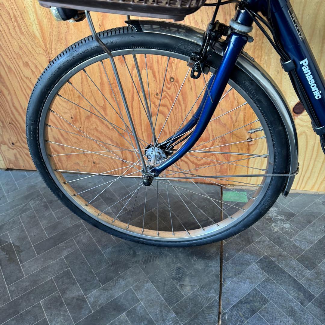 電動アシスト自転車 シティタイプ ネイビー