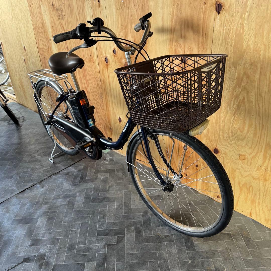 電動アシスト自転車 シティタイプ ネイビー