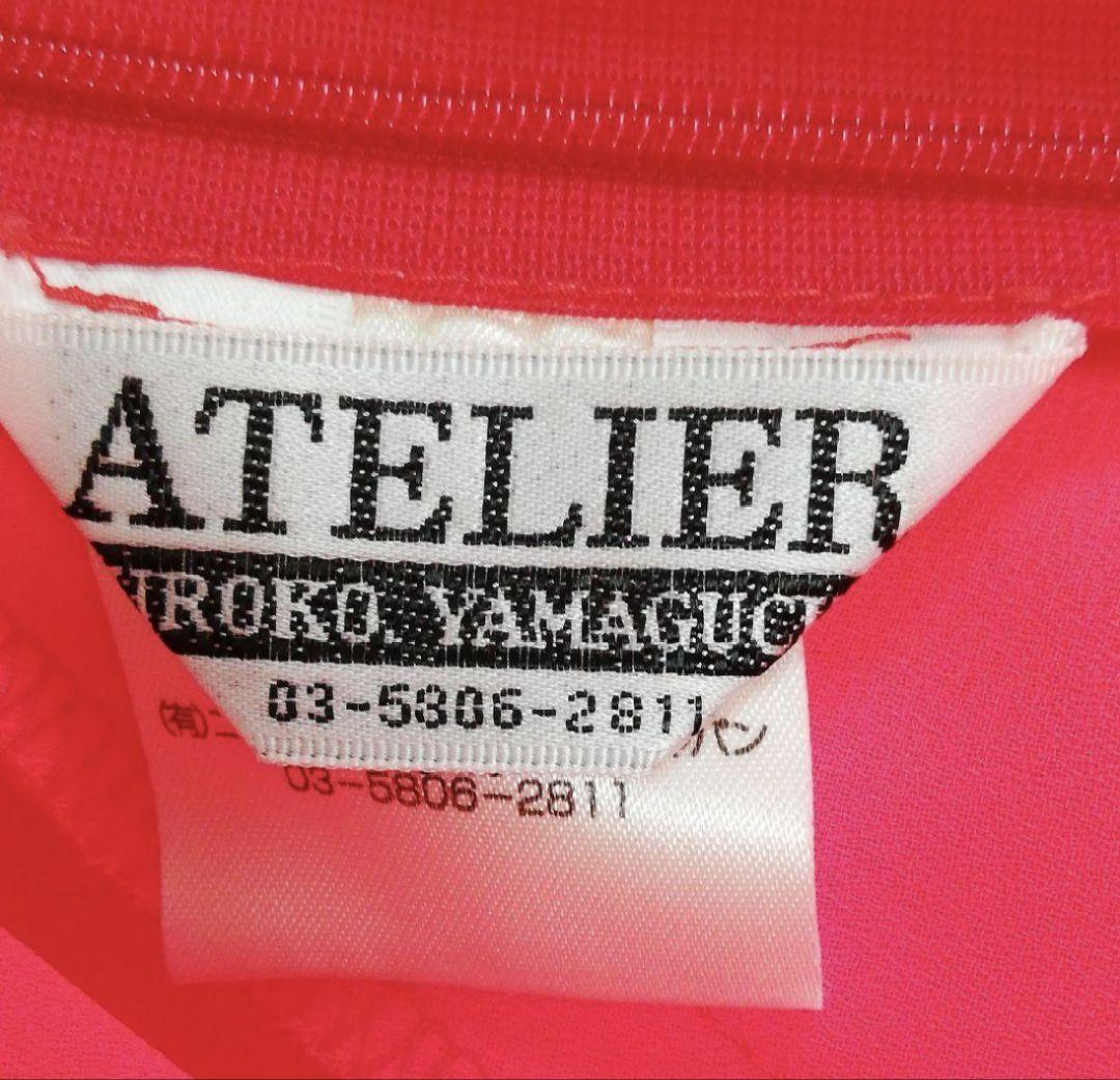 ★社交ダンススタンダードドレス★華やかな赤サイズМ❥Atelierヒロコヤマグチ