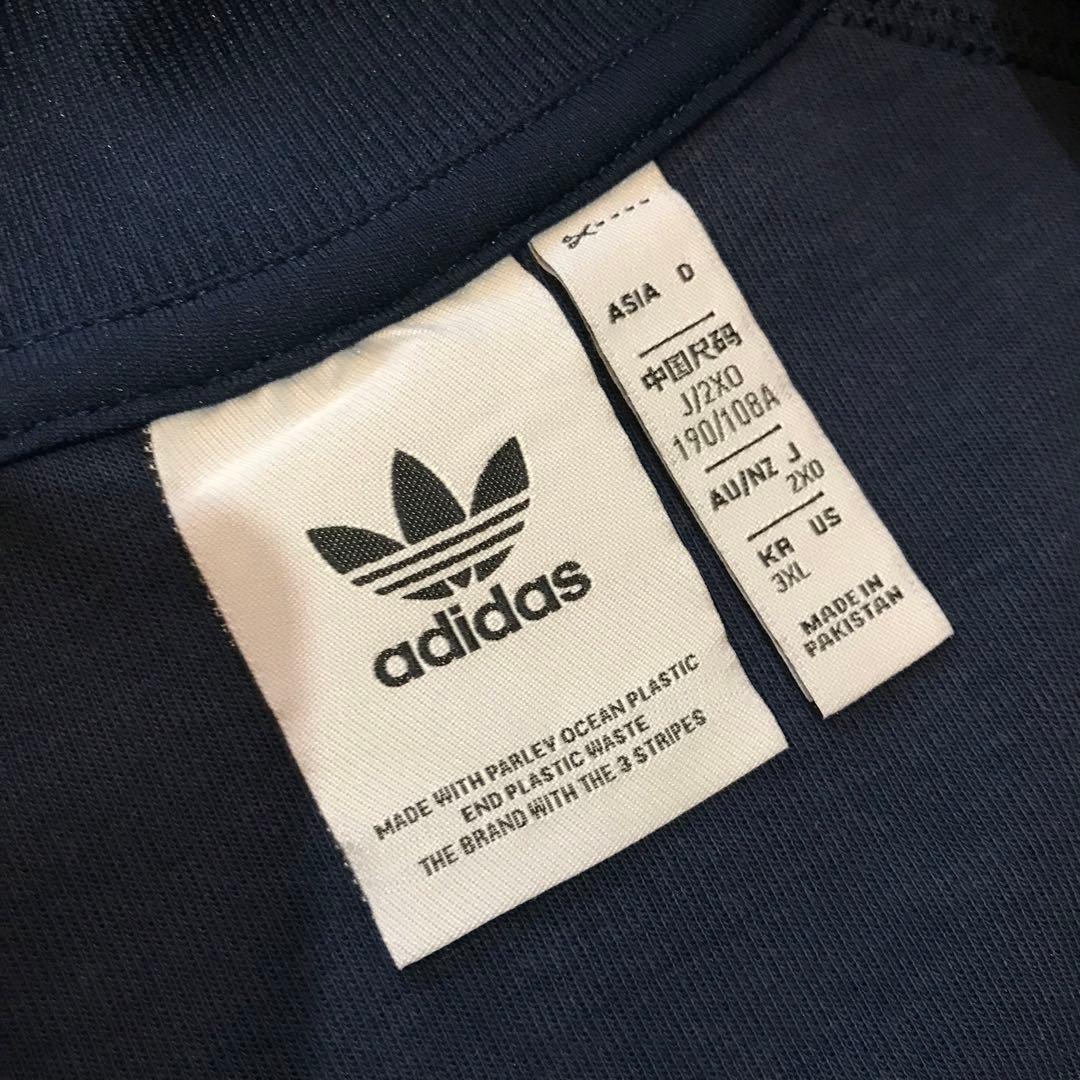 adidas アディダス ジャージ トラックジャケット ネイビー 紺色