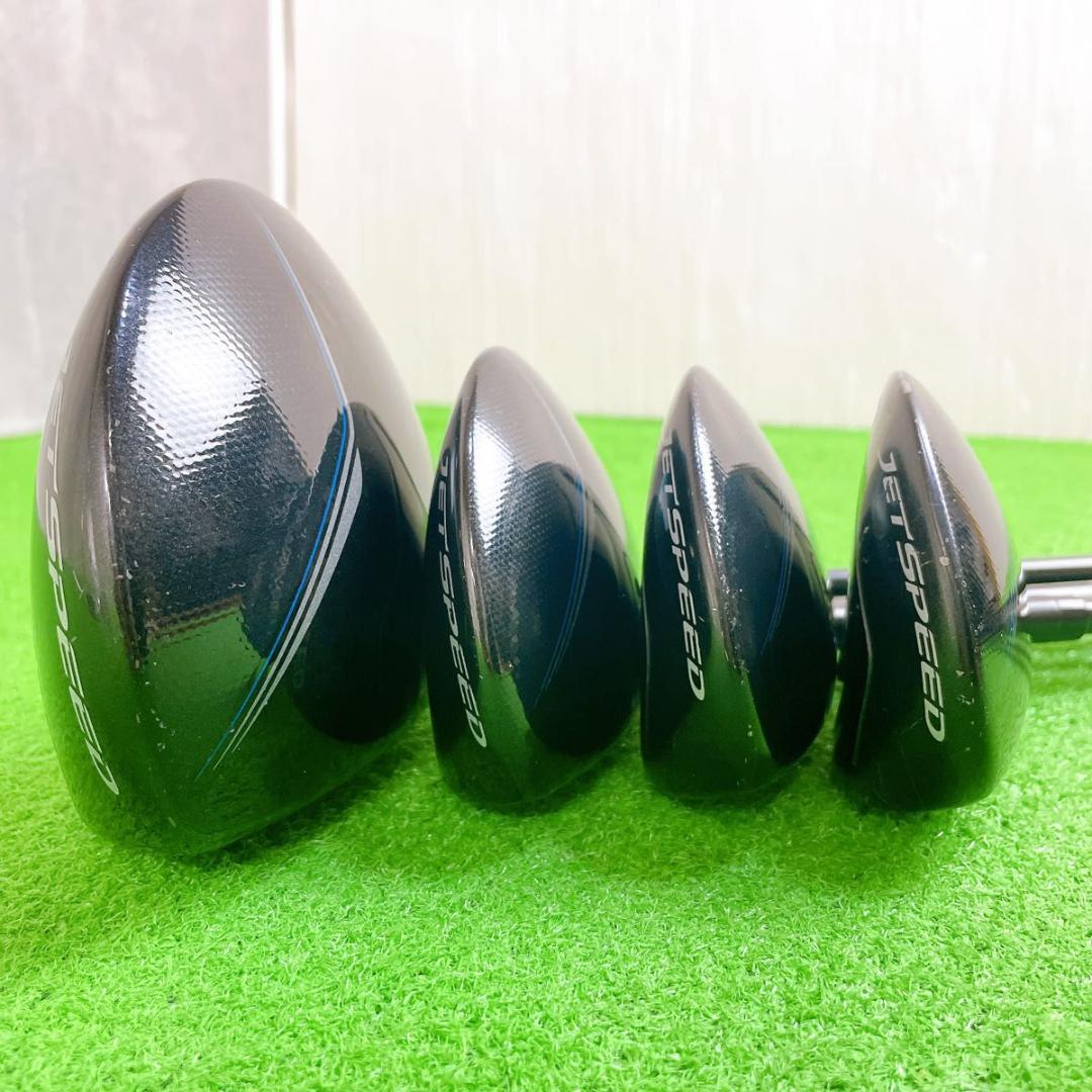 テーラーメイド ジェットスピード ゴルフクラブ メンズ セット 右打ち 12本