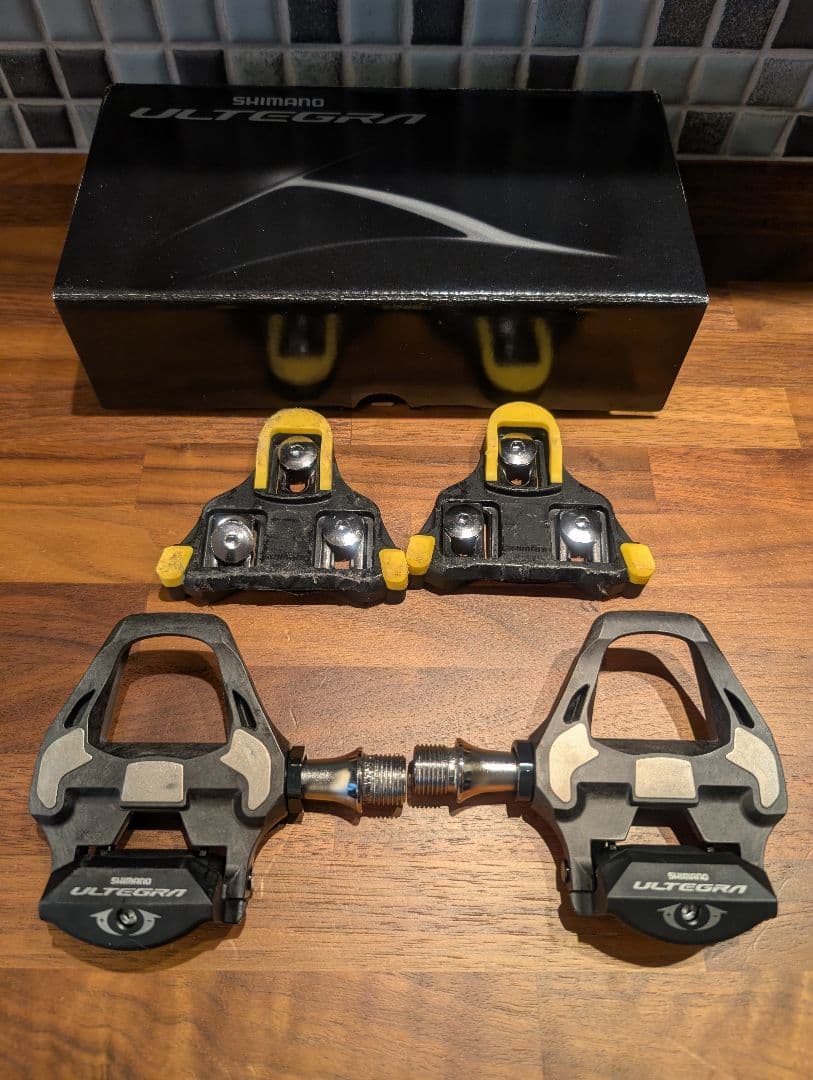 SHIMANO　SPD-SLペダル PD-R8000 ＋4mm軸長モデル265g
