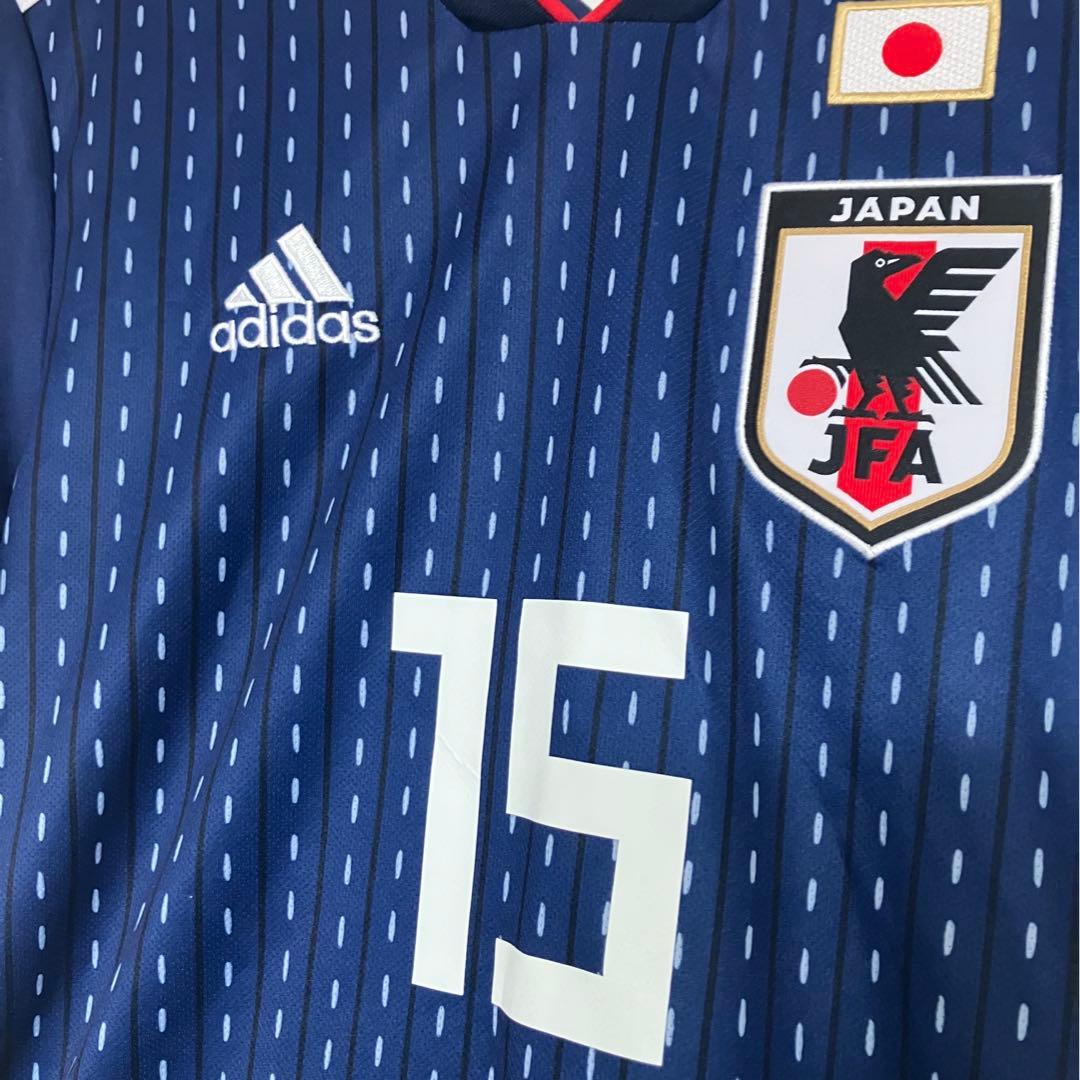 新品未使用 大迫勇也 選手 ロシアW杯 日本代表ユニフォーム adidas M