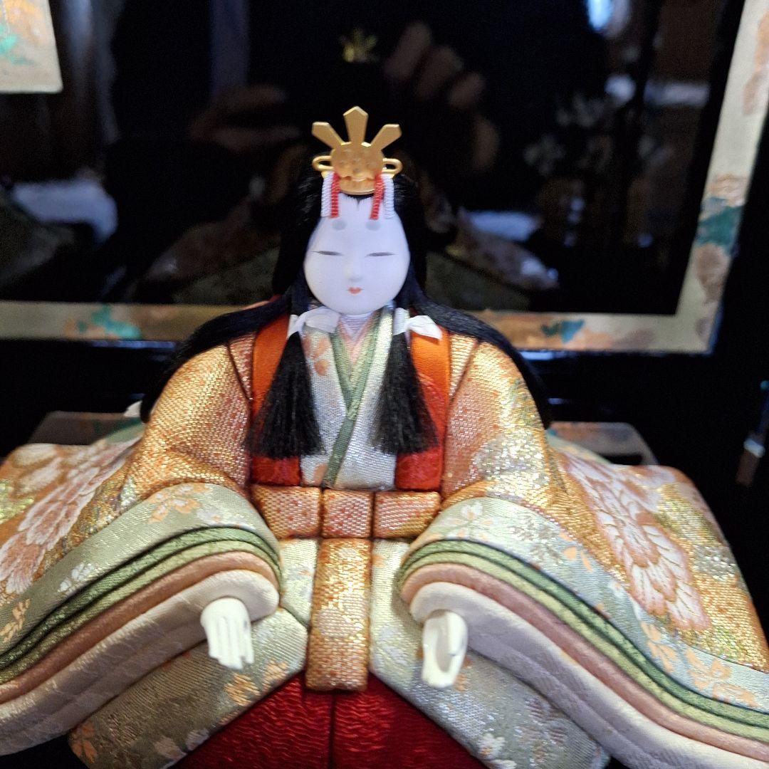 吉徳監制　一秀作　雛人形木目込
