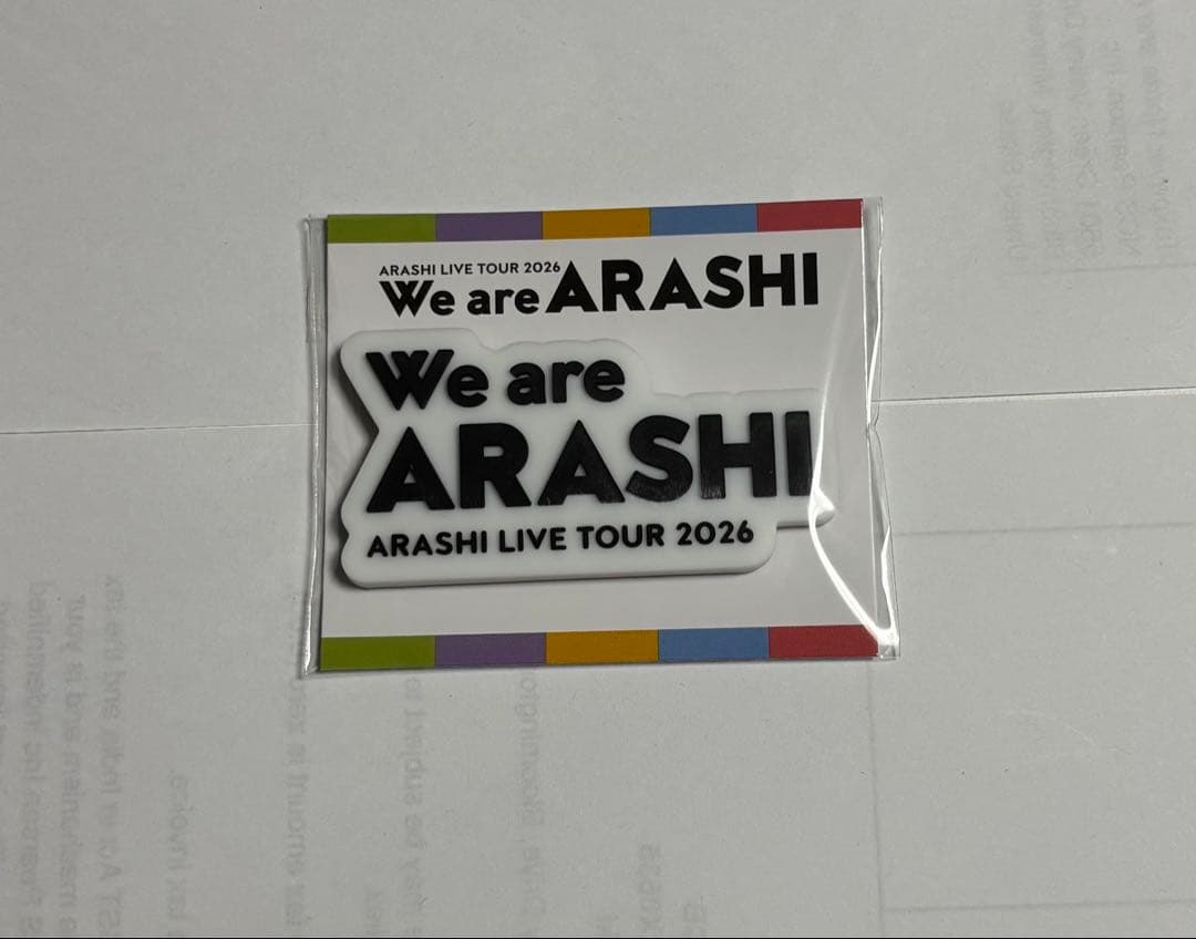 アイドル We are ARASHI ARASHI LIVE TOUR 2026