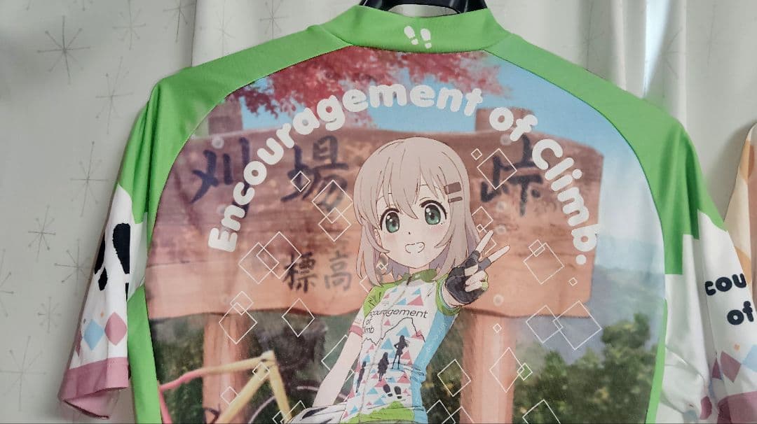 ヤマノススメ・サイクルジャージ2点セット