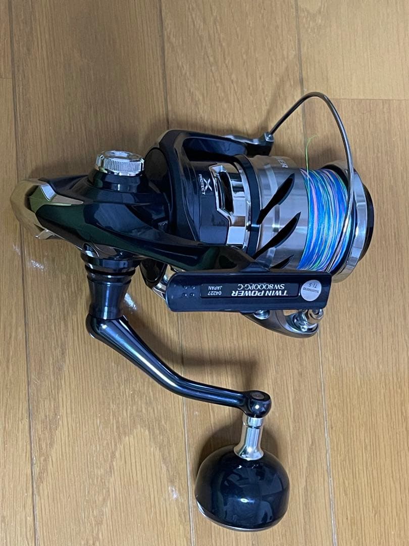 【たいぽん】21ツインパワーSW8000PG スピニングリール