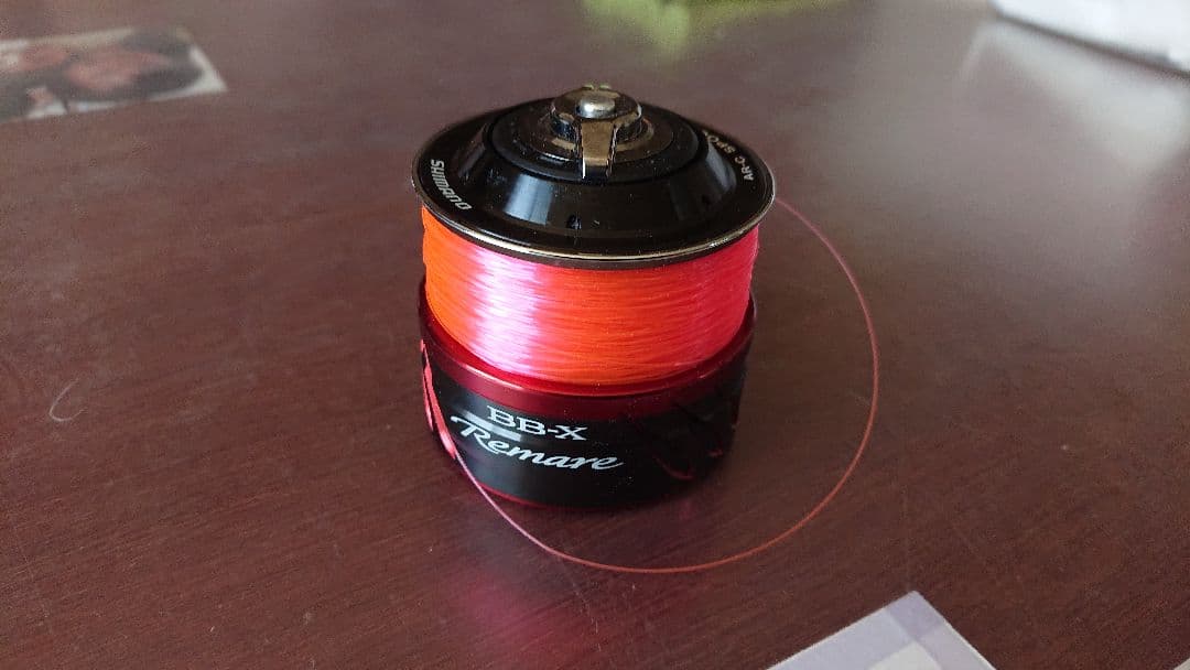 Shimano 8000D スプール 赤オレンジ