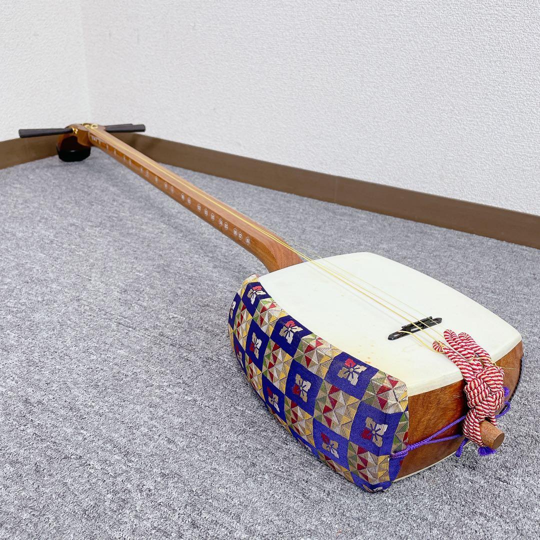三味線 花梨 丸打胴 和楽器 三味線