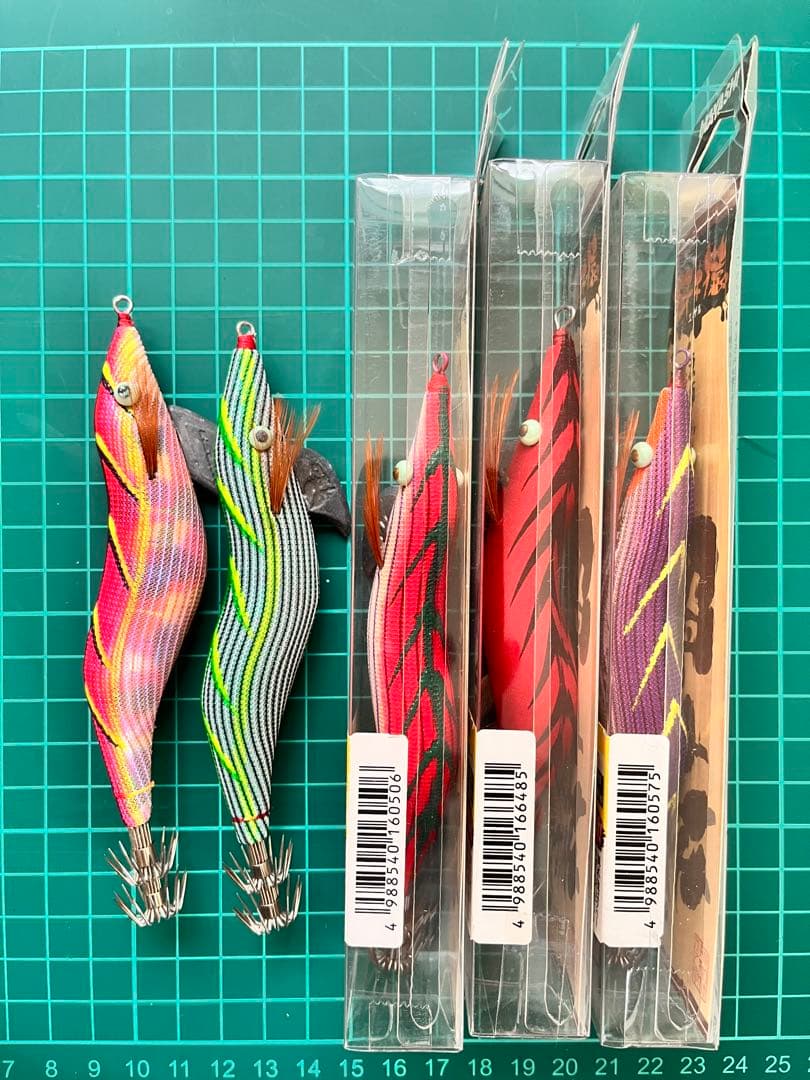 餌木猿 3.5号 5本エギセット　未使用　希少エギ