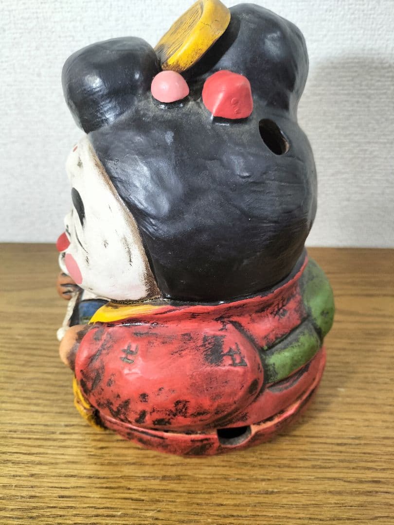 蚊取り線香入れ お福さん / 磁器 / 蚊取り線香ホルダー　最終値下げ