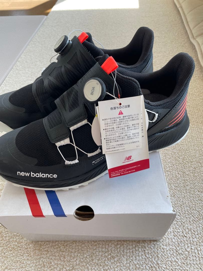New Balance ゴルフシューズ ボアシステム ブラック