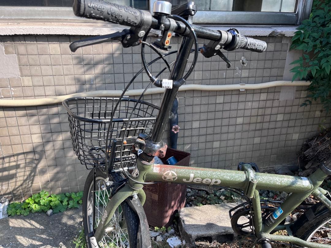 jeep 20インチ折りたたみ自転車ギア6段階 JE-206G