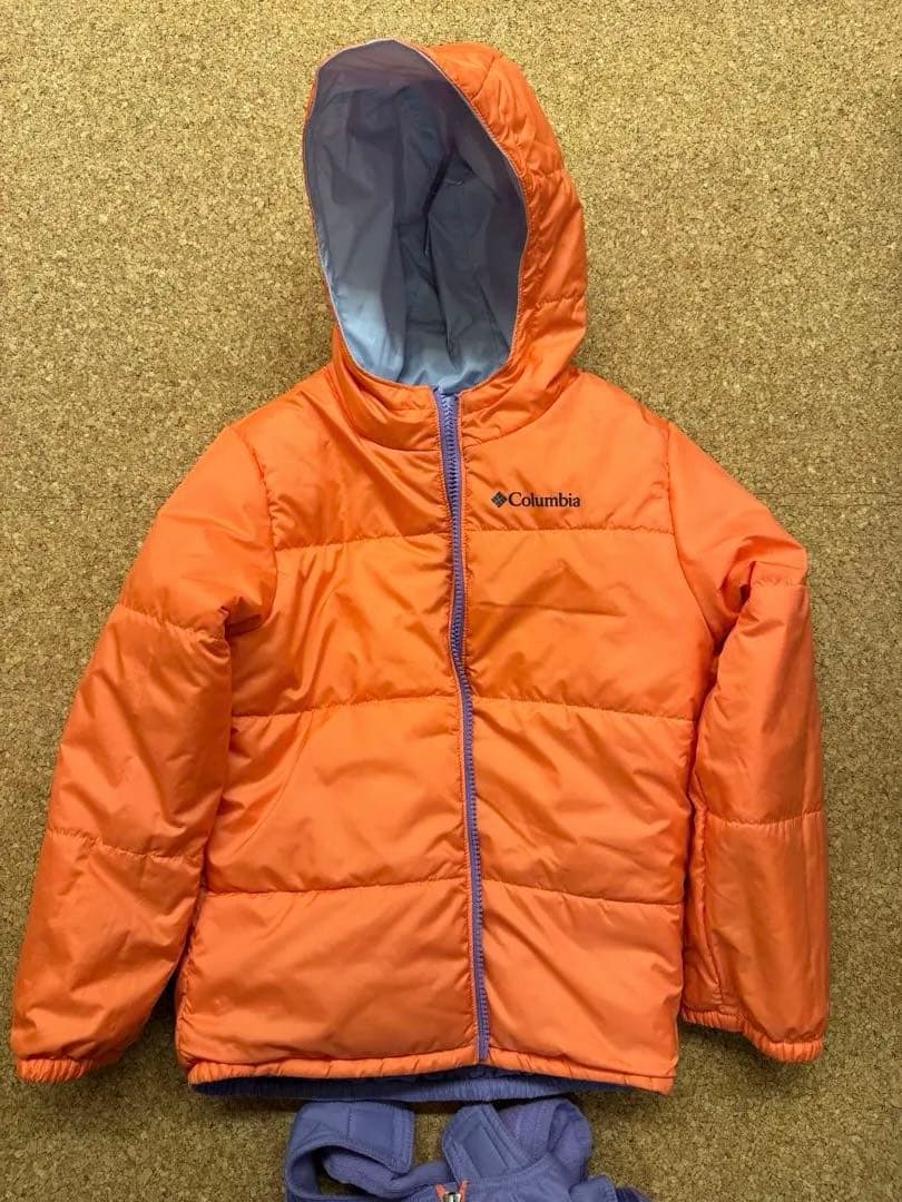 COLUMBIA コロンビア ダブルフレークII上下セット 子供用