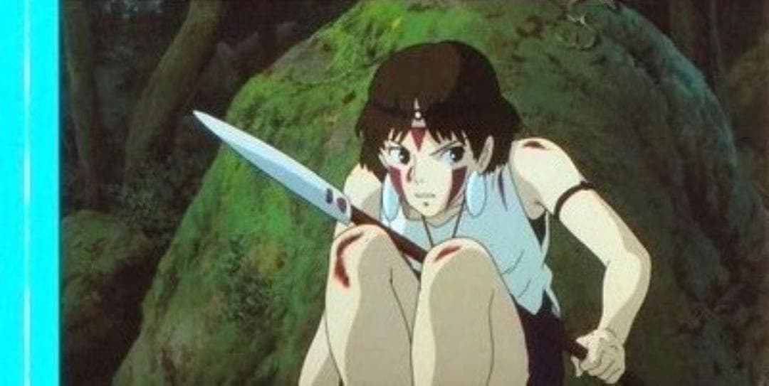 もののけ姫 35mm映画フィルム 連続５コマ スタジオジブリ 石田ゆり子 サン
